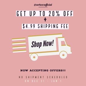 NOW ACCEPTING OFFERS!